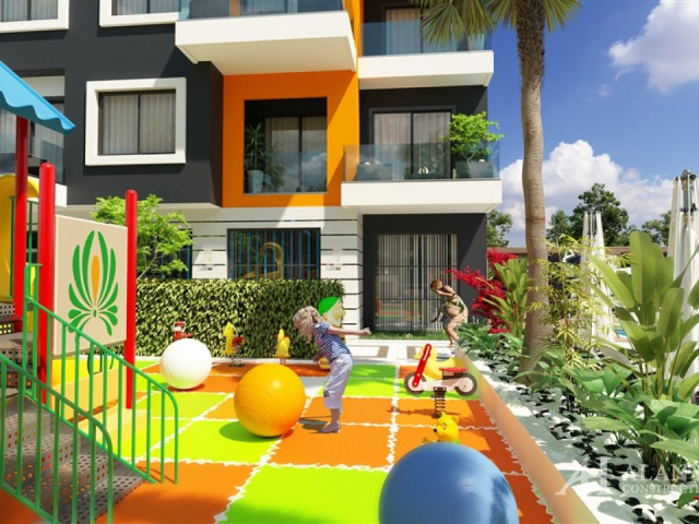 Lotus Residence Avsallar Alanya Antalya Türkei Fotoverkauf möblierte Wohnung in Raten in einem Neuba