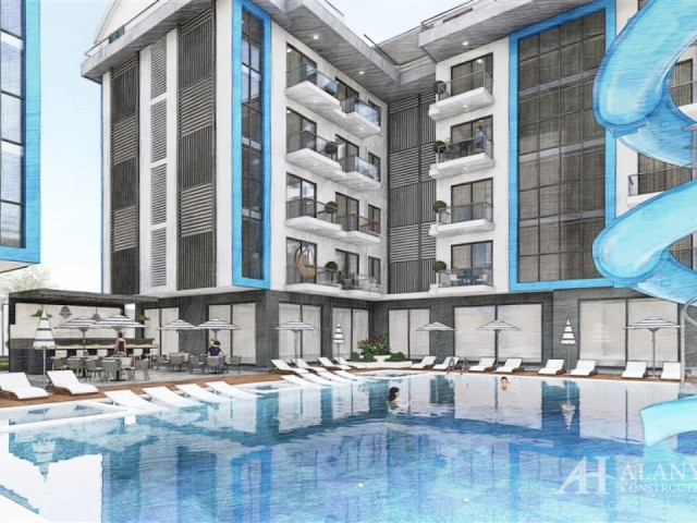 Exodus Nature Stay Oba Alanya أنطاليا تركيا شراء عقار للبيع لشقة مفروشة بغرفة نوم واحدة في مخطط تقسي