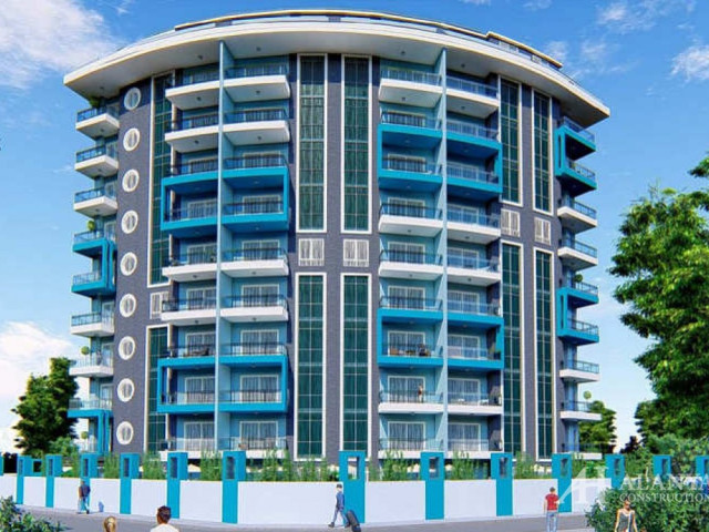 Blue Tower Mahmutlar Alanya Antalya Turkey purchase sale property of a furnished one-bedroom apartme