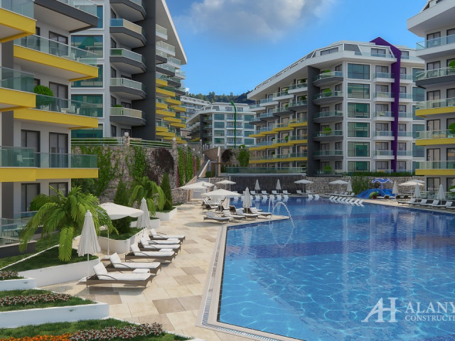 Konak Premium Kargicak Alanya Antalya Türkei Fotokauf Verkauf einer möblierten Wohnung in Raten in e