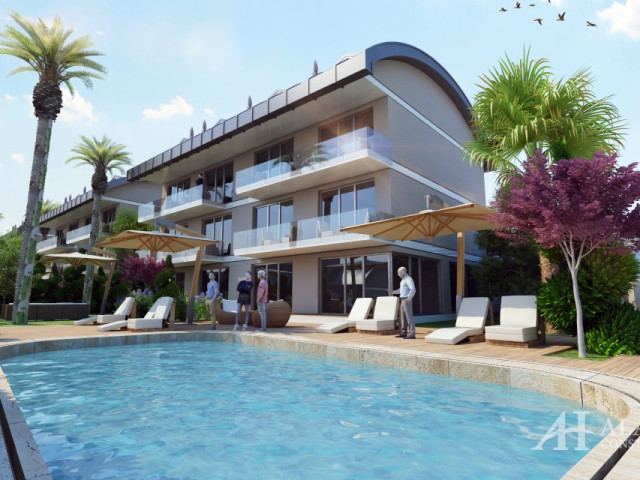 The Moonlight Village Konakli Аланья Анталия Турция покупка продажа меблированной двухкомнатной квар