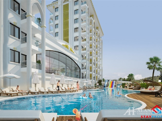Forest Park 2 Avsallar Alanya Antalya Turkey purchase sale property of a furnished one-bedroom apart