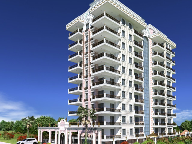 Yenisey Mahmutlar Alanya Antalya Turkey purchase sale property of a furnished one-bedroom apartment 