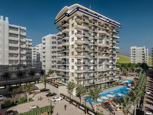Diamond Loft Avsalar Alanya Alanya Antalya تركيا صورة شراء بيع شقة مفروشة بالسكن بالتقسيط في مبنى جد