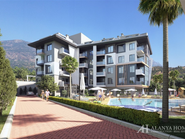 Carmel Sun Avsallar Alanya Antalya Türkei Fotoverkauf Kauf einer möblierten Wohnung in Raten in eine