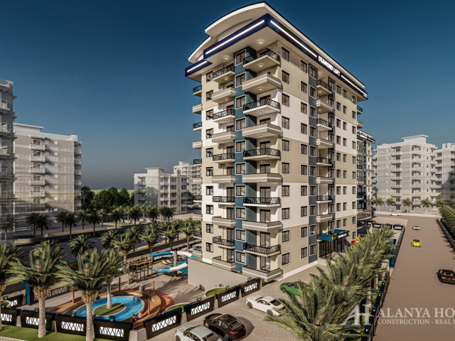 Diamond Loft Avsalar Alanya آنتالیا ترکیه عکس خرید فروش آپارتمان مبله اقساطی در ساختمان جدید از سازن