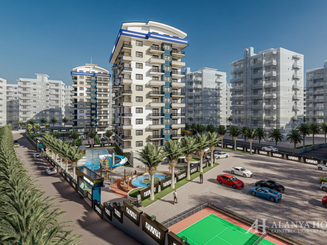 Diamond Loft Avsalar Alanya Antalya Türkei Fotokauf Verkauf einer möblierten Wohnung in Raten in ein