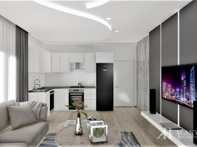 City 10 Center Alanya Alanya Antalya تركيا شراء بيع عقار لشقة مفروشة بغرفة نوم واحدة في مخطط تقسيط م