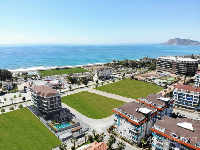 Daire 20 Oba Alanya Antalya Türkiye satın alma satılık eşyalı tek yatak odalı daire yeni bir projede
