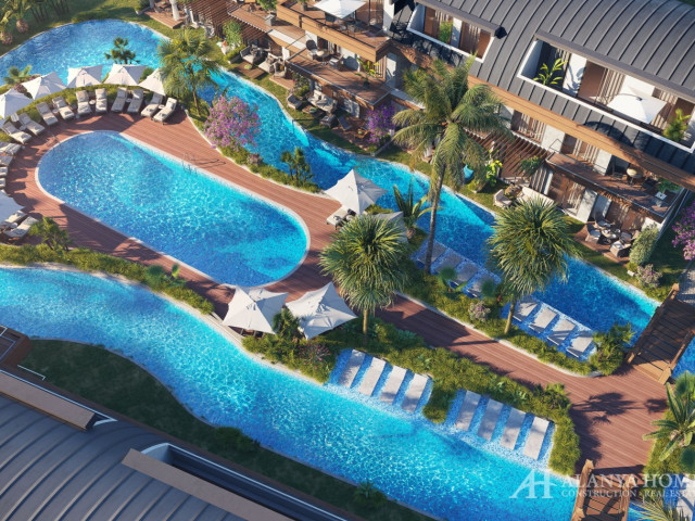 Die Maris Avsallar Alanya Antalya Türkei Fotoverkauf kaufen möblierte Wohnung in Raten in einem Neub