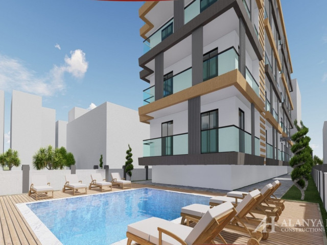 City 10 Center Alanya Antalya Türkiye satın alma satılık eşyalı tek yatak odalı daire yeni bir proje