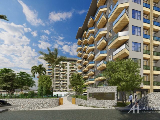 Green Tower Konak Авсаллар Алания Анталия Турция Фото продажа покупка мебелированная квартира жилье 