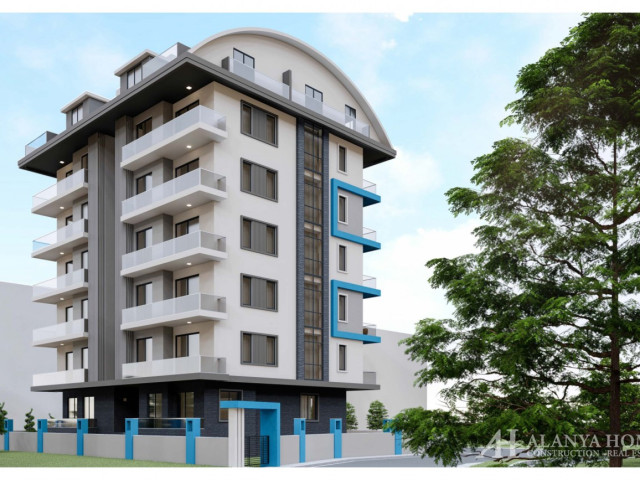 Mahmutlar Alanya Turkey furnished, one two bedroom apartment, construction company, by the sea view,