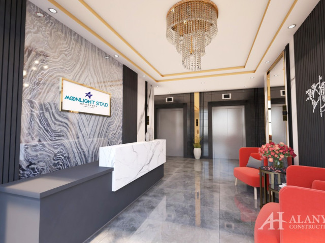 Moonlight Star Residence Avsallar Alanya Antalya Türkei Fotoverkauf Kauf einer möblierten Wohnung in