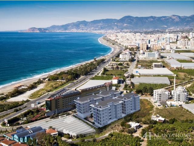 Toprak Palace Kargicak Alanya Alanya أنطاليا تركيا شراء بيع شقة مؤثثة بغرفة نوم واحدة في خطة تقسيط م