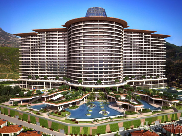 Imperyal Kargicak Alanya Antalya Turkey purchase sale of a furnished one-bedroom apartment in a new 
