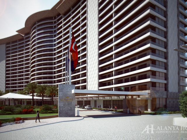 Imperyal Kargıcak Alanya Antalya Türkiye deniz manzaralı yenilenmiş bir geliştiriciden yeni bir bina