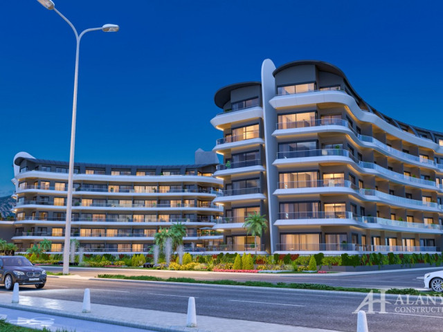 VIA MAR Residence Kargicak Alanya Antalya Turkey purchase sale of a furnished one-bedroom apartment 