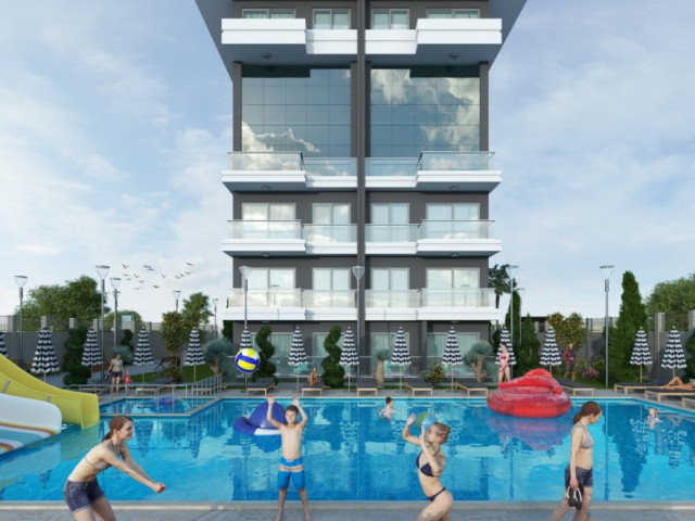 Panorama Loft Kestel Alanya Antalya Turkey purchase sale property of a furnished one-bedroom apartme