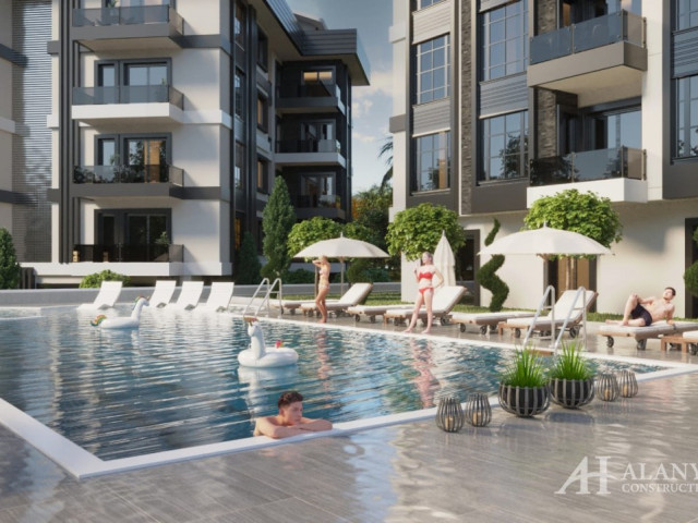 Altinbas Oba Alanya Antalya Turkey purchase sale property of a furnished one-bedroom apartment in a 