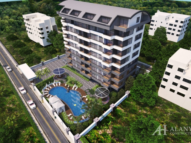 City Loft Avsallar Alania Antalya Türkei Fotoverkauf Kauf einer möblierten Wohnung in Raten in einem