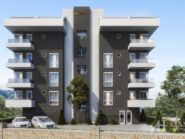 United suites Oba Alanya Antalya Türkiye deniz manzaralı yenilenmiş bir geliştiriciden yeni bir bina