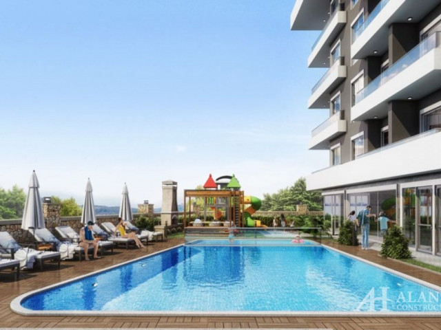 United suites Oba Alanya Antalya Türkei Kauf Verkauf Eigentum einer möblierten Ein-Zimmer-Wohnung in