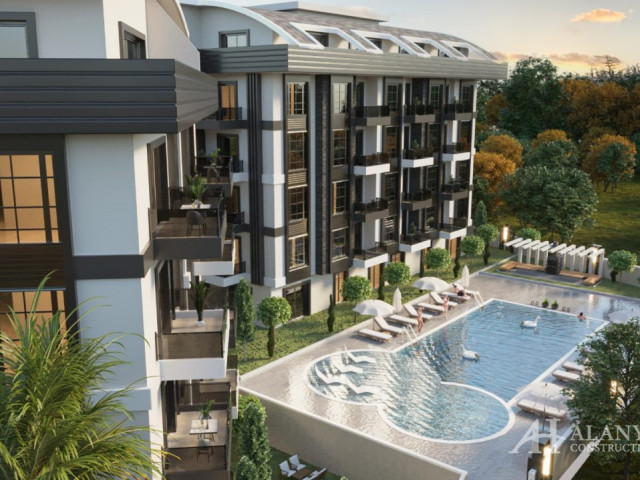 Altintas Oba Alanya Antalya Türkei Kauf Verkauf Immobilien einer möblierten Ein-Zimmer-Wohnung in ei